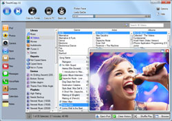 TouchCopy Music ans Video feature screenshot