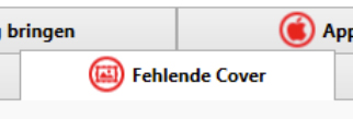 Fehlende Cover Tab in Tune Sweeper