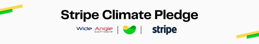 Wide Angle Software Stripe climate pledge