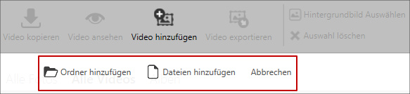 Fügen Sie Video zu Android hinzu