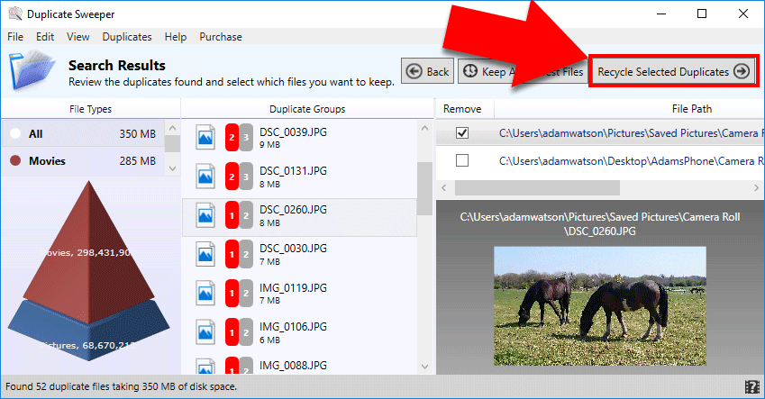 Entfernen Sie doppelte Fotos von Ihrem Computer