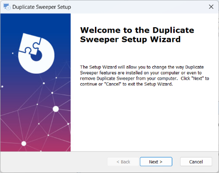 Duplicate Sweeper Installationsprogramm