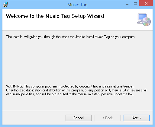 Music Tag installer