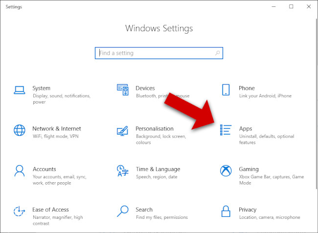 Ein Programm deinstallieren Windows 10 / 11