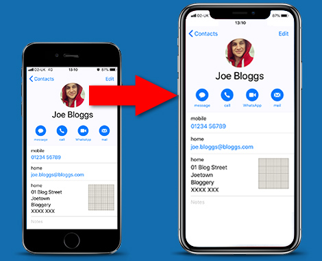 iPhone Kontakte auf ein neues iPhone übertragen