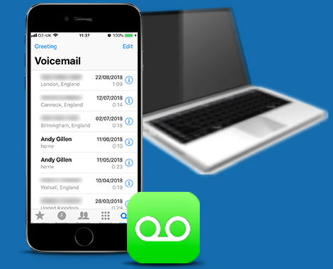Save iPhone voicemails to your computer